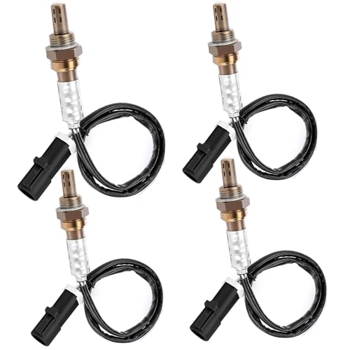 4Pcs Oxygen Sensor Upstream Downstream O2 15717 Compatible with Ford 19902011 F150 F250 F350 Ranger Escape Explorer Mustang Foucs Expedition Jaguar Mercury Aston Martin
